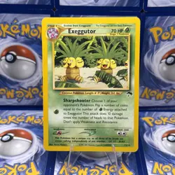 Pokemon Exeggutor TCG Non-Holo Card 13/18 Southern Islands M/NM - Vintage - Image 1