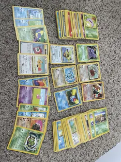 MASSIVE 130+ VINTAGE POKEMON CARD LOT! Holos, 1st Edition, More! - Image 1
