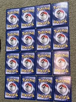 16 - 1st Edition Pokemon Team Rocket Card Lot Charmander, Dark Muk, Zubat, Abra - Image 4