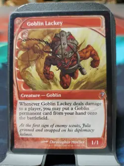 MTG Goblin Lackey U Mystery Booster 2 #192 - Image 1