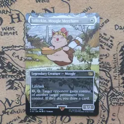 MTG Final Fantasy - Stiltzkin, Moogle Merchant - Borderless Rare - Image 1