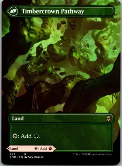 Cragcrown Pathway (Borderless) R Zendikar Rising 287 NM - Image 1