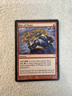 Magic - Rite of Flame - Coldsnap - Red - MP - MTG - 💎Shinetized - Image 1