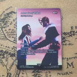A Promise Fulfilled 0039 Uncommon Showcase Non-Foil FFVIII FCA MTG FINAL FANTASY - Image 1