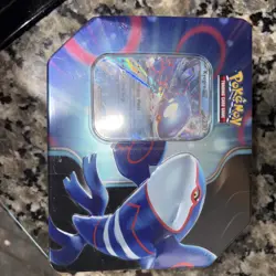 Pokemon 2025 Kyogre EX Promo Tin with 5 Packs Inside! Brand New/Sealed! 💎 - Image 1