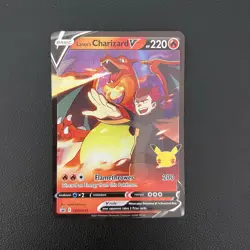 Pokemon TCG Lance’s Charizard V Sword & Shield Promo SWSH133 Holo - NM - Image 1