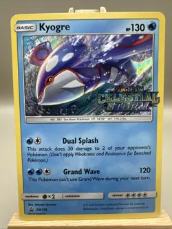 Kyogre SM129 SM Black Star Promos Promo Pokemon - Image 1