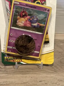 Evolving Skies Blister Pack - Galarian Slowpoke Promo - Pokemon, Swirl - Image 5