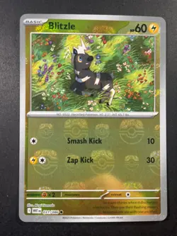 Pokemon TCG Blitzle (Master Ball Pattern) 031/086 Sv: White Flare Holo NM/M - Image 1