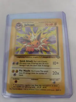 1999 Pokemon TCG Jolteon Jungle 20/64 Holo MP - Image 1