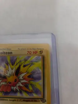 1999 Pokemon TCG Jolteon Jungle 20/64 Holo MP - Image 3
