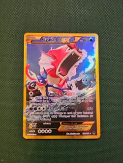 Pokemon Gyarados EX 123/122 - XY Breakpoint - Secret Rare - Mint Condition - Image 1