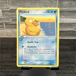 Pokemon TCG Psyduck EX Team Rocket Returns Card 70/109 50HP Gentle Slap Regular - Image 1