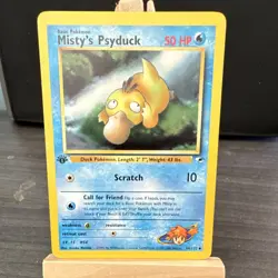 Pokemon Misty's Psyduck Gym Challenge 1st Edition (54/132) NM - Image 1