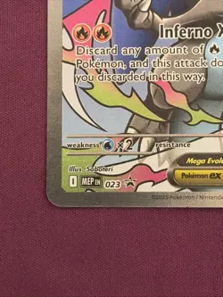 Pokemon Mega Charizard X EX 023 UPC Promo NM _2 - Image 5