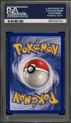 Pokemon Pikachu Base Set Shadowless 1st Edition Yellow Cheeks #58 PSA 9 Mint - Image 2