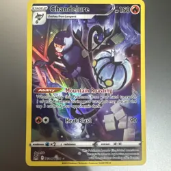 Chandelure TG04/TG30 Ultra Rare SWSH11: Lost Origin Trainer Gallery Pokemon TCG - Image 1
