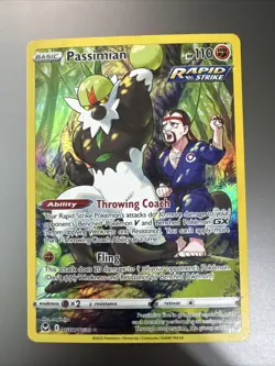 Pokemon Passimian TG08/TG30 Silver Tempest Sword & Shield Trainer Gallery - Image 1