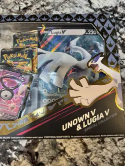 Pokemon TCG Crown Zenith Lugia V Unown v Special Collection Box Sealed - Image 4