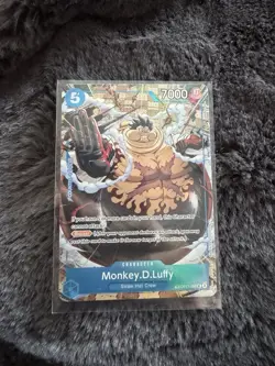 One Piece CCG Monkey.D.Luffy Op11-058 Alternate Art - Image 1