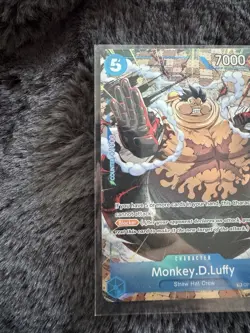 One Piece CCG Monkey.D.Luffy Op11-058 Alternate Art - Image 3