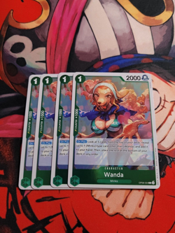 4x WANDA OP08-034 R TWO LEGENDS 2024 ONE PIECE TCG ENGLISH NM - Image 1