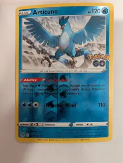 Articuno 024/078 Pokemon GO Reverse Pokemon Holo Foil Nice! - Image 1