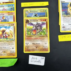 Pokemon Trading Cards Collection Lot Of 37 Vintage1995-2001 - Image 4