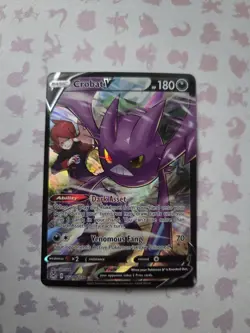 Crobat V TG20/TG30 Pokemon Card Lost Origin Trainer Gallery Holo NM - Image 1