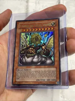 Yu-Gi-Oh Card - EP1-EN001 - THEINEN THE GREAT SPHINX (ultra rare holo) LP Card - Image 1