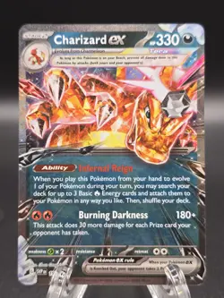 Charizard EX box promo set cards - Image 1