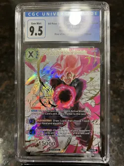 SS Rose Goku Black Unison of Extermination Foil Dragon Ball Super Card | CGC 9.5 - Image 1