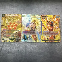 Dragon Ball Super TCG Cards Lot Goku FB05-119 FB03-027 Super Shenron BT23-139 - Image 1