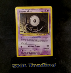 Pokemon Unown Lot 11 Cards Neo Destiny Discovery Revelation Holo Vintage NM-LP - Image 5