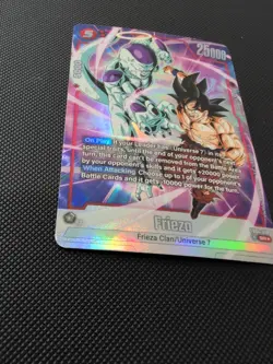 Dragon Ball Super Card Fusion World SUPER RARE Star Holo Frieza Card * - Image 1