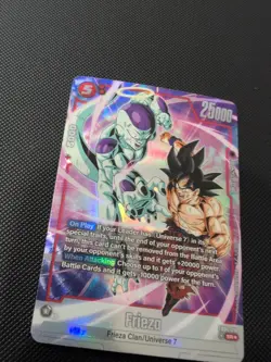 Dragon Ball Super Card Fusion World SUPER RARE Star Holo Frieza Card * - Image 3