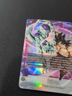 Dragon Ball Super Card Fusion World SUPER RARE Star Holo Frieza Card * - Image 5