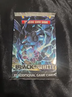 Pokemon "Black and White" 10-Card Sealed Booster Pack (Zekrom) X1 - Image 1
