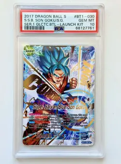 Dragon Ball Super Card Game Super Saiyan GOKU "COMING SOON" Promo PSA 10 GRAIL ! - Image 1