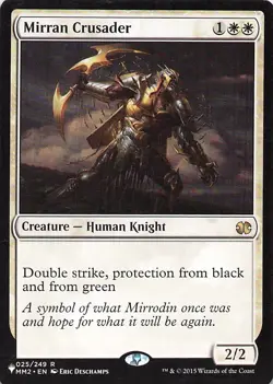 Mirran Crusader The List Reprints Regular - Image 1