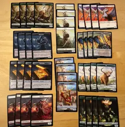Lot Of 40 Tokens MTG Commander Legends: Battle For Baldur’s Gate NM English - Image 1
