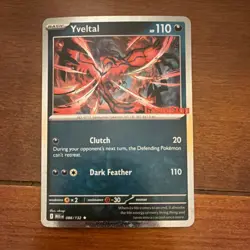 Yveltal - Rare Promo Holo - Me01: Mega Evolution - Pokemon TCG - 088/132 - HP 1. - Image 1