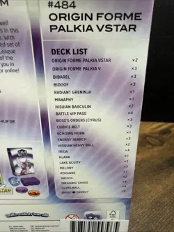 Pokemon TCG - Origin Forme Palkia VSTAR - League Battle Deck- Play Level 3 - Image 4