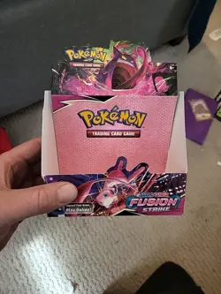 EMPTY Pokemon Fusion Strike Booster Box - Image 1