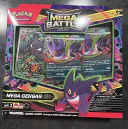 Pokemon TCG Mega Battle Deck - Mega Gengar EX With Haunter IR Promo - Image 1
