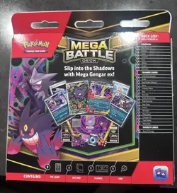Pokemon TCG Mega Battle Deck - Mega Gengar EX With Haunter IR Promo - Image 3