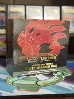 Pokemon Center Sword & Shield Lost Origin Elite Trainer Box Giratina 2022 - Image 1