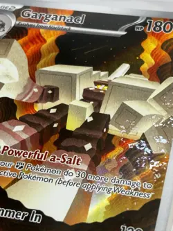 2025 Pokemon Mega Evolution Garganacl Illustration Rare #147/132 - Image 2
