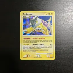 Pokemon TCG Raikou Secret Wonders 16/132 Holo Rare 2007 - Image 1