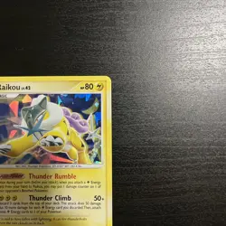 Pokemon TCG Raikou Secret Wonders 16/132 Holo Rare 2007 - Image 3
